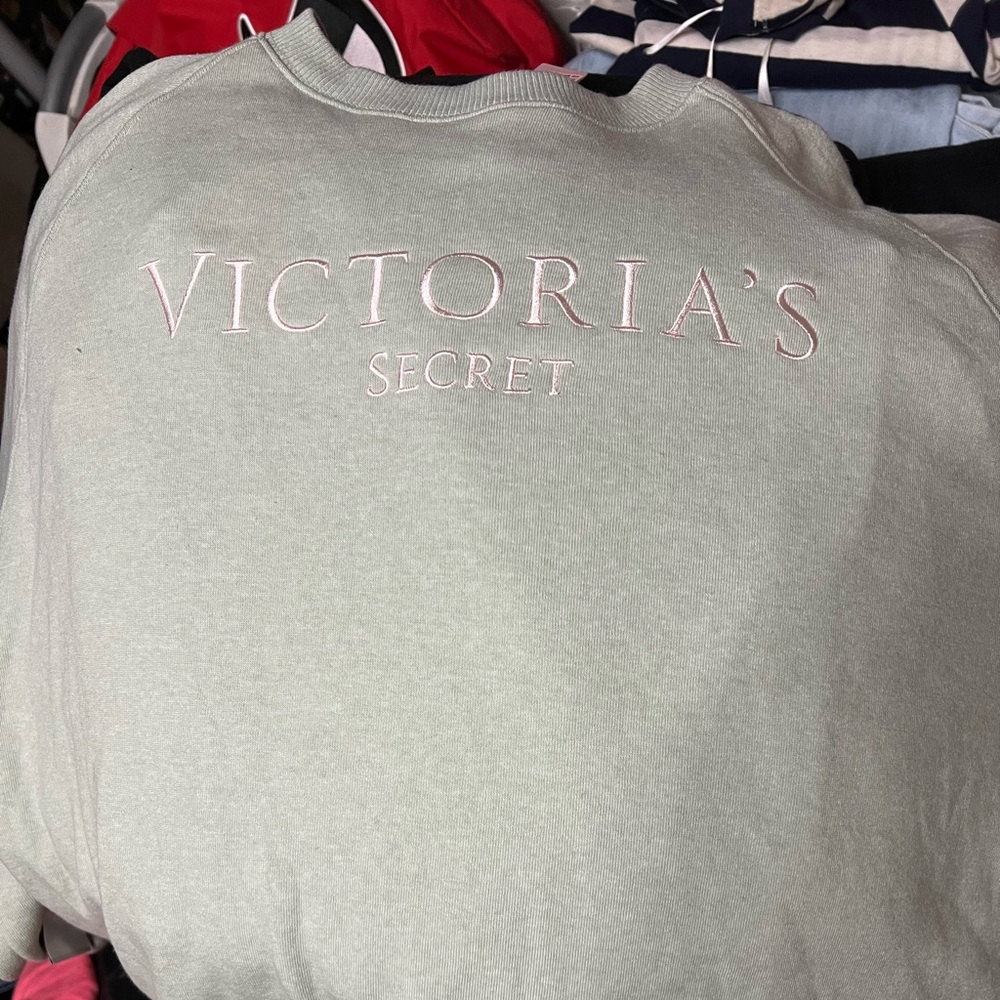 Victoria's Secret Mint Green Pullover Set